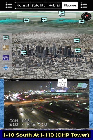 California NOAA Radar and Traffic Camera 3D Pro screenshot 4