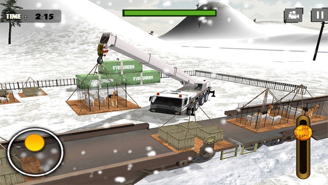 Snow Plow Rescue Train Driving 3D Simula