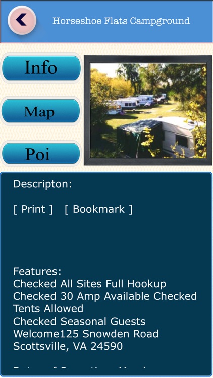 Virginia Campgrounds & RV Parks Guide screenshot-3