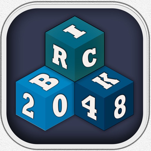 2048 Falling Bricks: 3D Strategy Puzzle Game iOS App