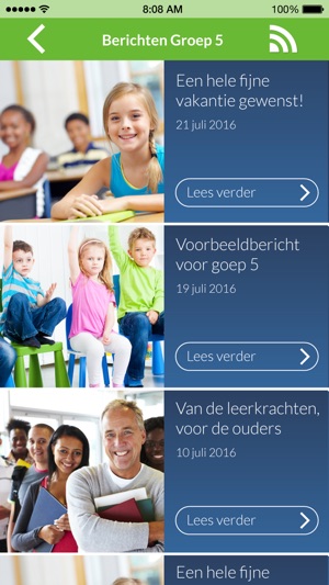 SchoolApp - De school app van HetSchoolvoorbeeld(圖2)-速報App