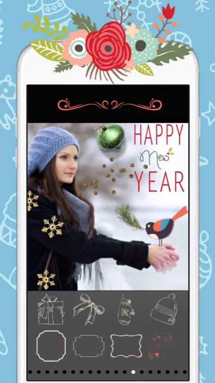 Merry Christmas & Happy New Year 2016 - Stickers for Photos screenshot-4