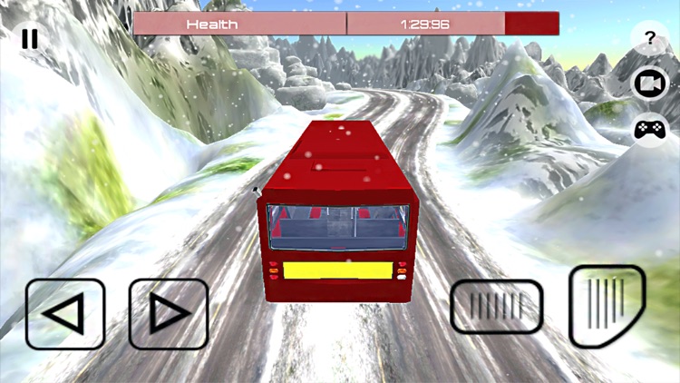 Bus Driving Simulator 3D: Free Snow Hill & Best Game 2016 screenshot-4