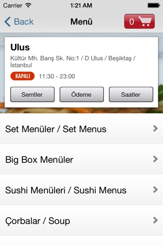 China Big Box & Sushi screenshot 2