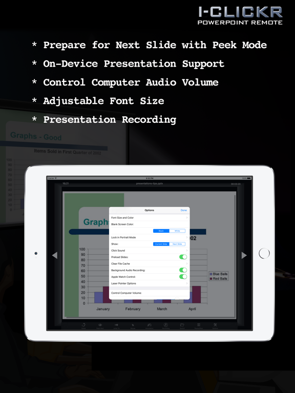 Screenshot #5 pour i-Clickr Remote for PowerPoint (Tablet)