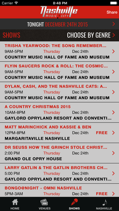 How to cancel & delete Nashville Live Music Guide from iphone & ipad 4