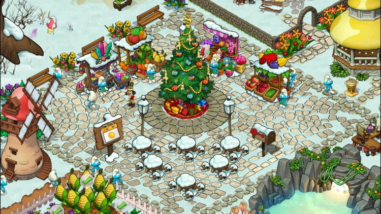 Smurfs' Village and the Magical Meadow