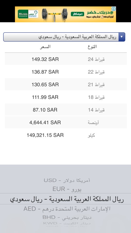 ذهب - لأسعار الذهب اليوم