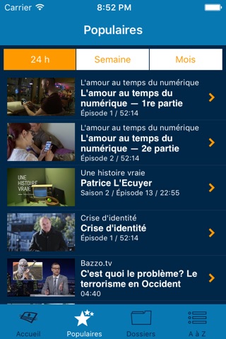 Télé-Québec screenshot 4
