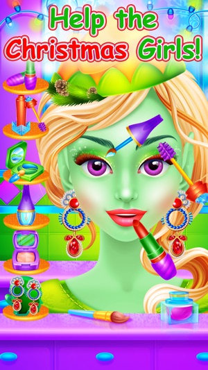 Frosty Christmas Beauty Salon - Makeover Spa Games(圖2)-速報App