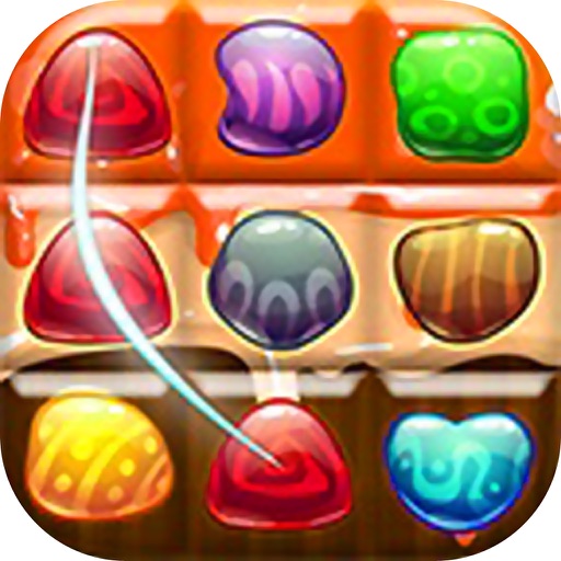 Jelly Link Crush HD - Match The Jellies Icon