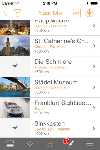 TOURIAS - Frankfurt screenshot 2