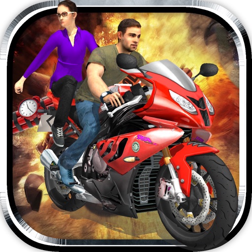 Bikers Hot Pursuit - 3D Racing and Shooting Game icon