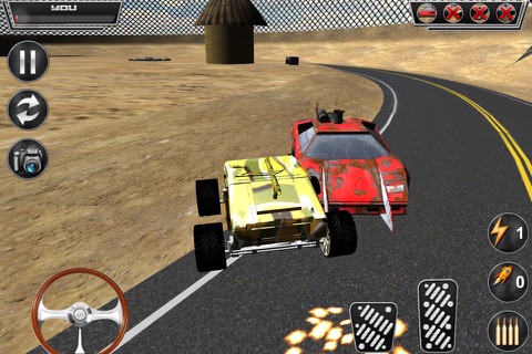 Game of Monster Truck Thrown War screenshot 2