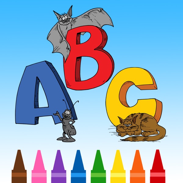 A To Z Alphabet Cute Drawings For Early Learning & Elementary