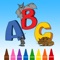 With this fun application, your children can learn English alphabets while coloring