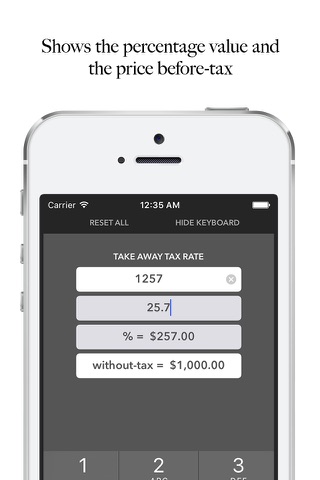 Tax Calculator 2019 LITE screenshot 4