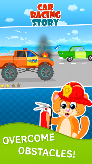 Car Racing for Toddlers and Kids under 6 Free with Animals(圖3)-速報App