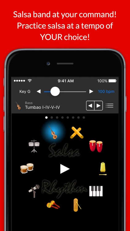 Salsa Rhythm - the Latin Dance Practice Tool