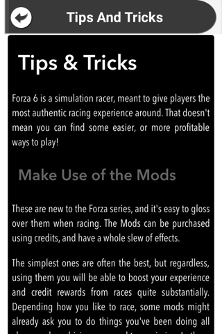 Guide For Forza Motorsport 6 screenshot 3