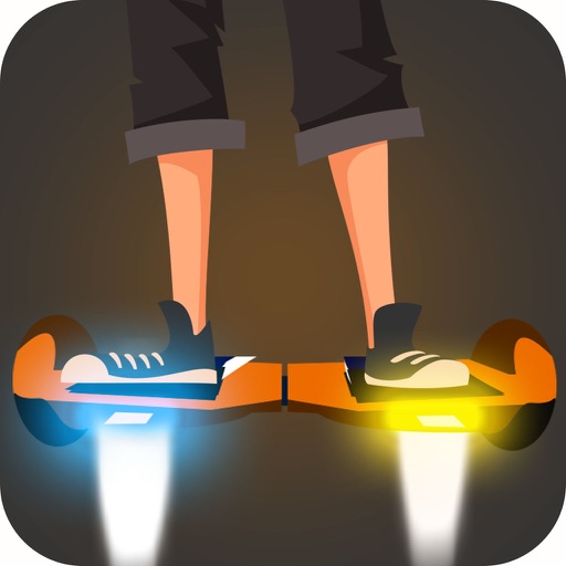 Flying Hoverboarder icon