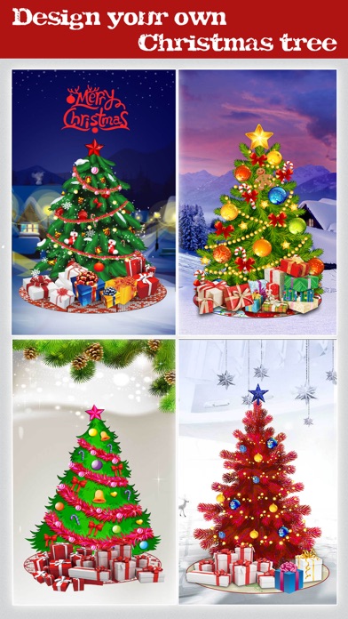 How to cancel & delete Christmas Tree Designer - Sticker Photo Editor to make & decorate yr xmas trees from iphone & ipad 2