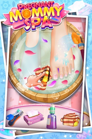 Pregnant Mommy SPA - Free Girls Games screenshot 4