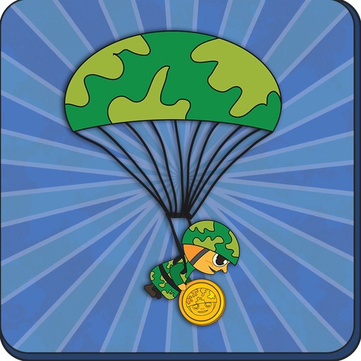 Parachute Soldier Icon