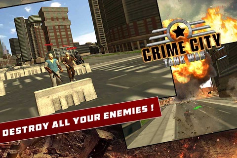 Crime City Tank War screenshot 2