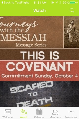 Covenant UMC screenshot 2