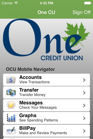 One Credit Union screenshot 2