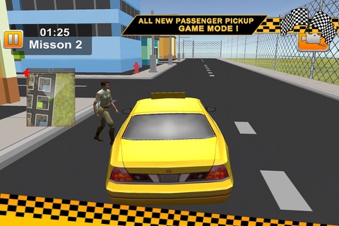 3D Taxi Car Driver Parking Game screenshot 4