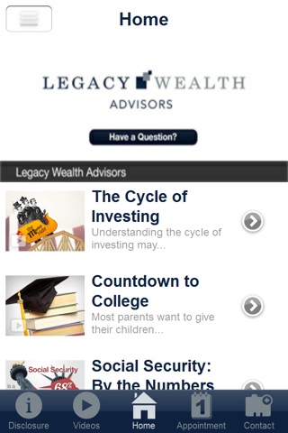 Legacy Wealth Advisors screenshot 2