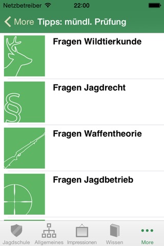 Jagen Lernen Prüfungswissen screenshot 3