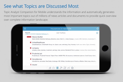 Topic Analyst Companion for Mobile screenshot 2