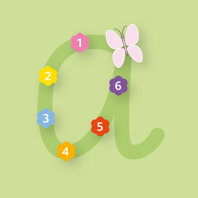 Comenia Script - Psaní s motýlem