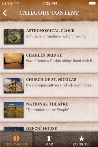 Prague Minos Guide screenshot 2