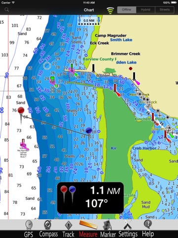 Washington Nautical Charts Pro screenshot 3
