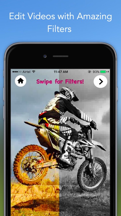 Video Effects - Special Effects for Videos, Custom Filters, Control Speed, Add Music and Share