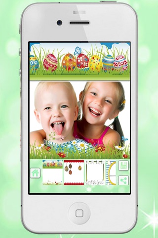 Easter photo editor camera holiday pictures in frames to collage - Premium screenshot 3