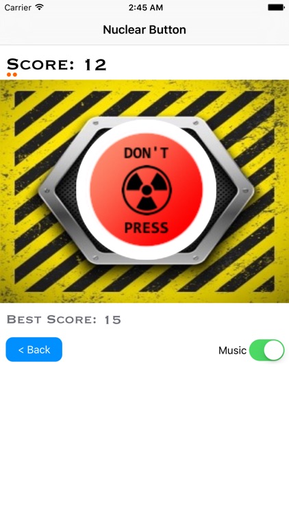 Nuclear Button - Don't Press It!