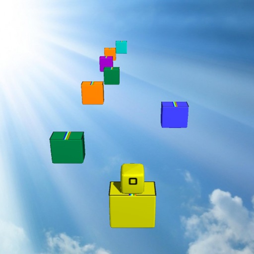 Jumping Cubic Icon