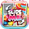 Slide Me Puzzle : Candy Bar Tiles Quiz the Picture Games