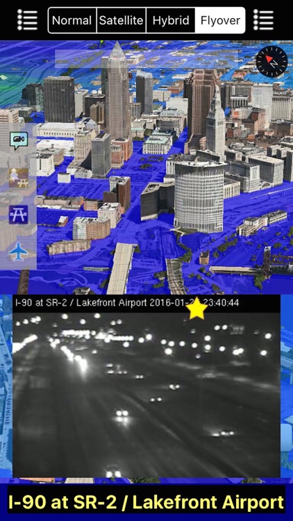 Ohio NOAA Radar with Traffic Cameras 3D Pro