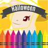 Halloween Coloring and Alphabet numbers games for kids