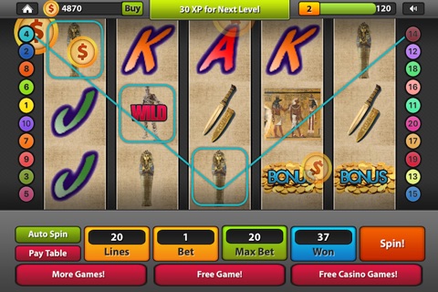 Slots - Pharaoh Adventure - Best Free Casino Slots and Slot Tournament! screenshot 2