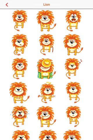 Lion Emojis screenshot 3