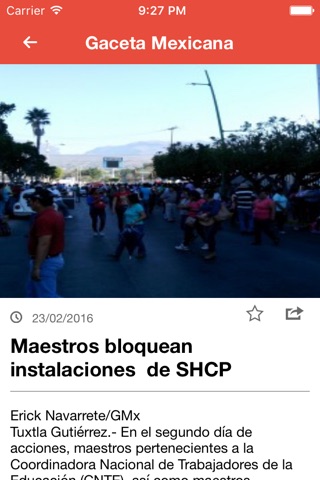 Gaceta Mexicana screenshot 2