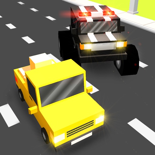 Pixel Smashy Race 3D: Cop Chase icon