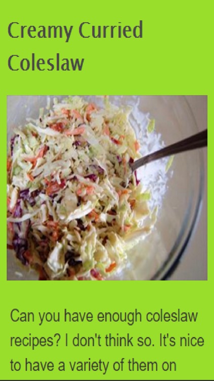 Coleslaw Recipes